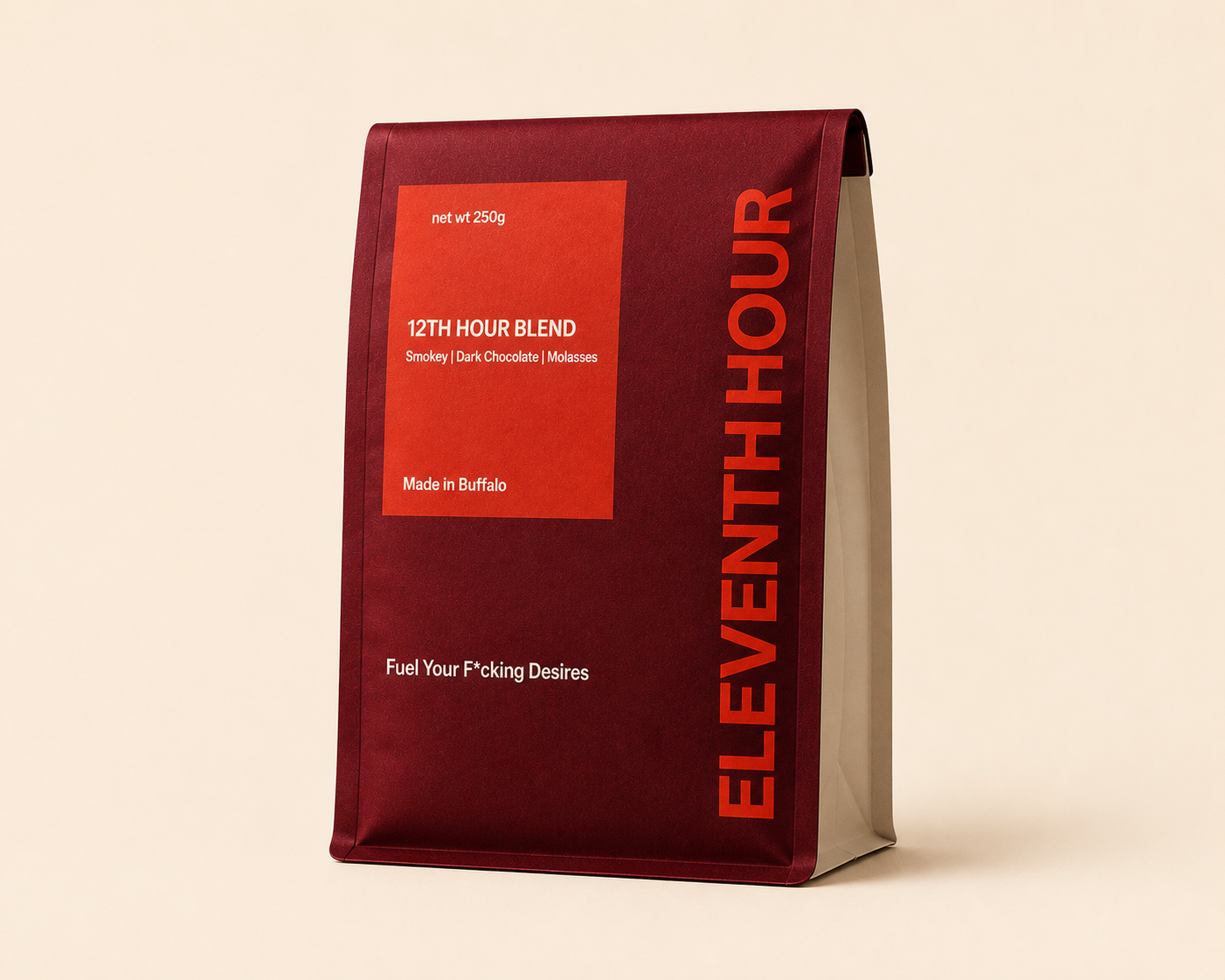 12th Hour Blend coffee bag