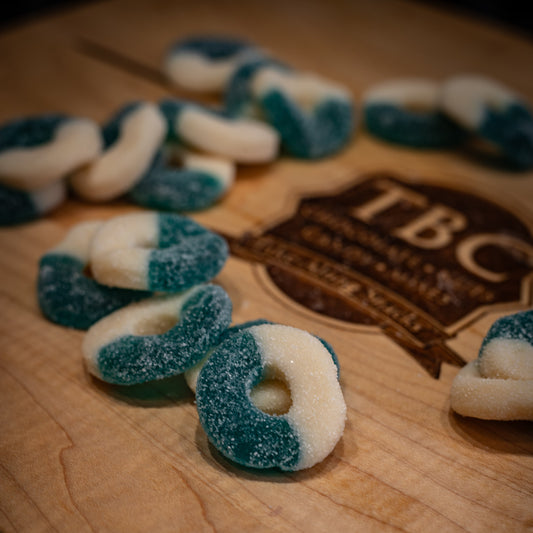Blue Raspberry Rings