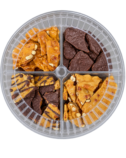 Sweet & Crunchy Peanut Brittle Basket