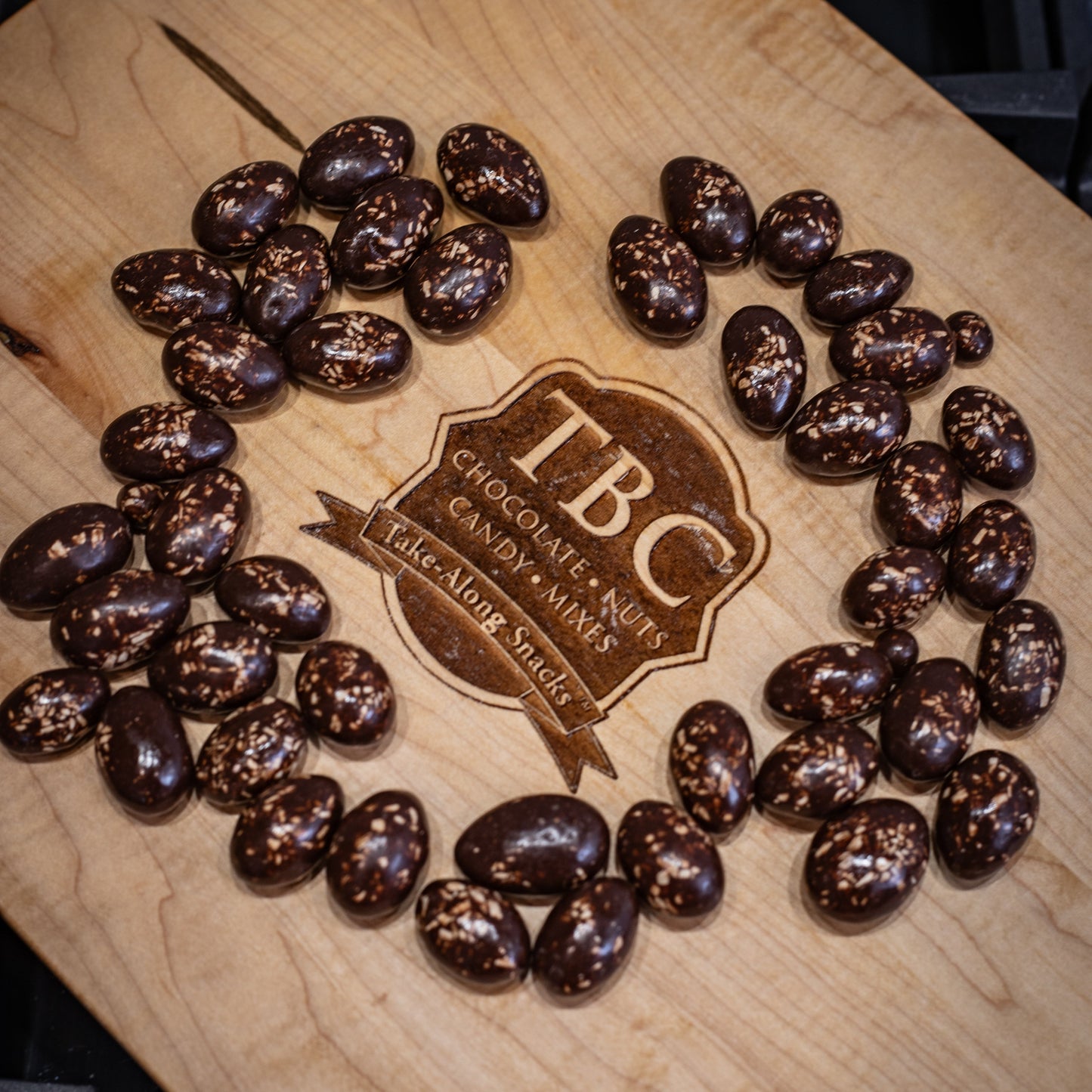 Dark Chocolate Coconut Almonds